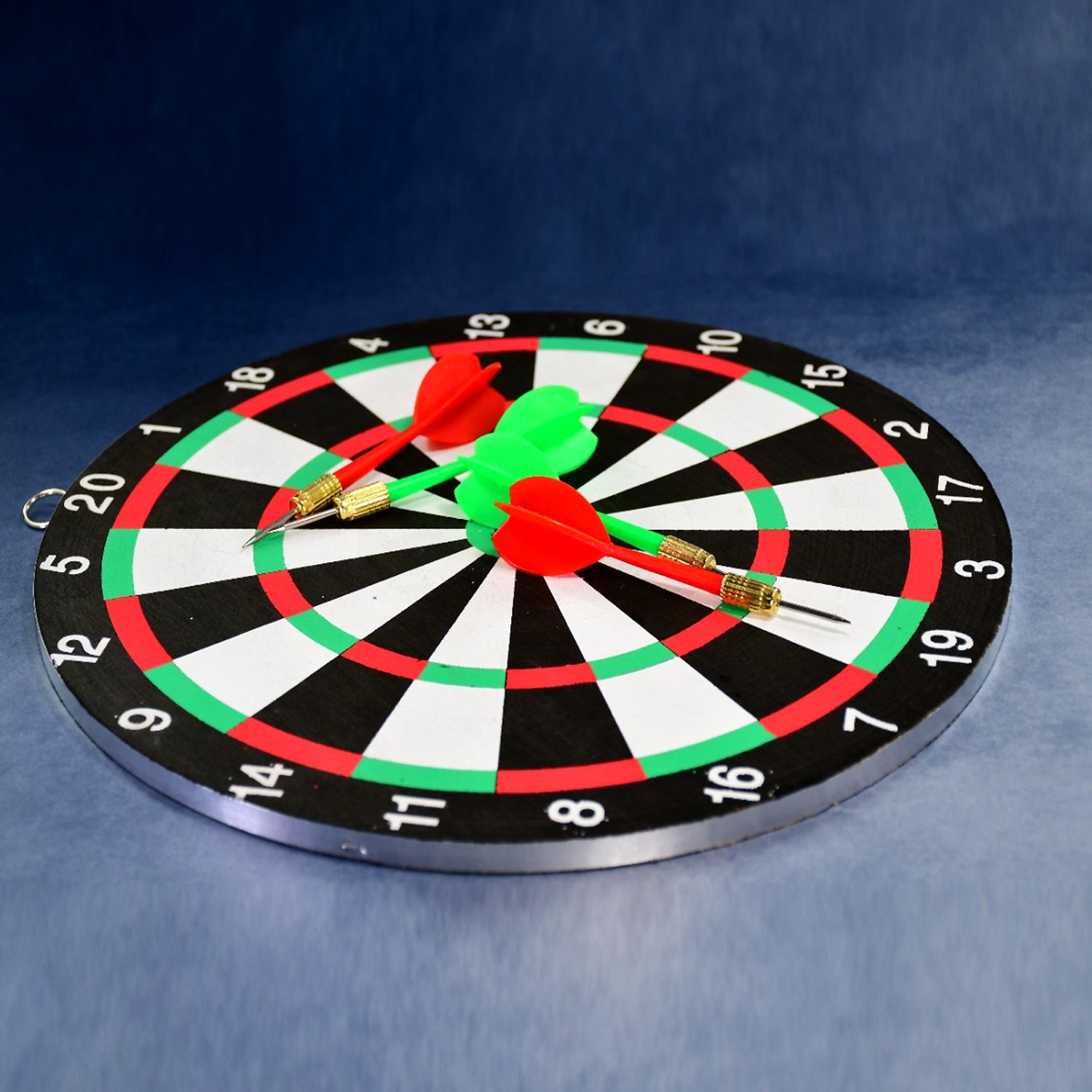 4897 Big size double faced portable dart board with 4 darts set for kids children. indoor sports games board game dart board board game. DeoDap 4897 Big size double faced portable dart board with 4 darts set for kids children. indoor sports games board game dart board board game. DeoDap